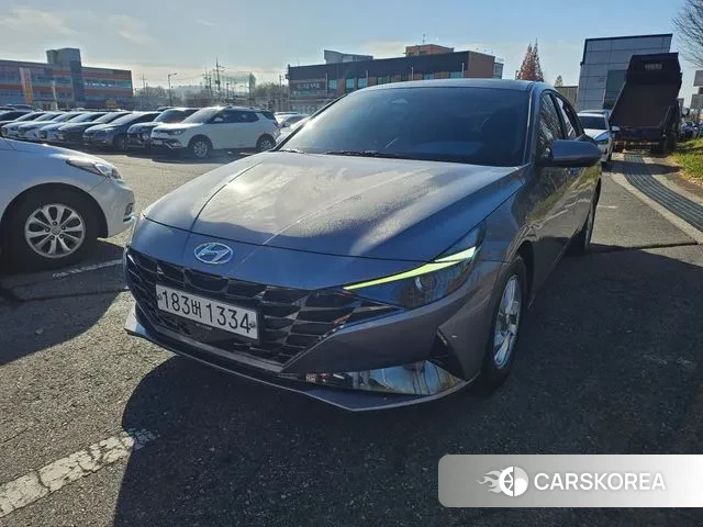 Hyundai Avante (CN7) 2021 Серый из Кореи
