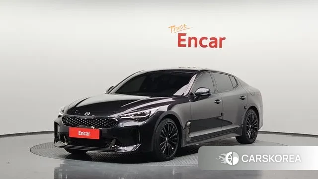 Kia Stinger 2018 Серый из Кореи