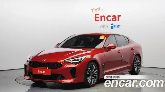 Kia Stinger 2020 Красный из Кореи