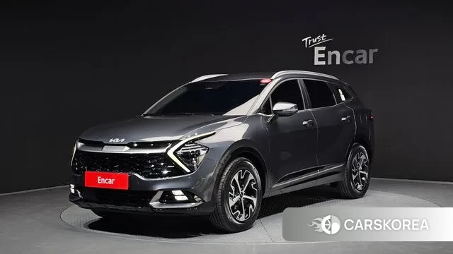 Kia Sportage 5th Generation Hybrid 2022 Серый из Кореи
