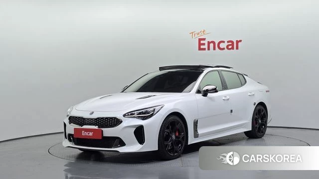 Kia Stinger 2019 Белый из Кореи