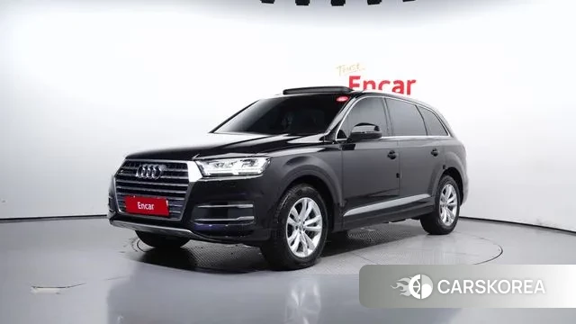 Audi Q7 (4M) 2019 Черный из Кореи