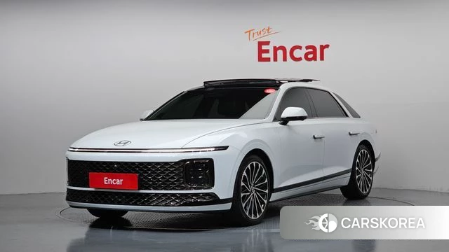 Hyundai Grandeur (GN7) 2023 Белый из Кореи