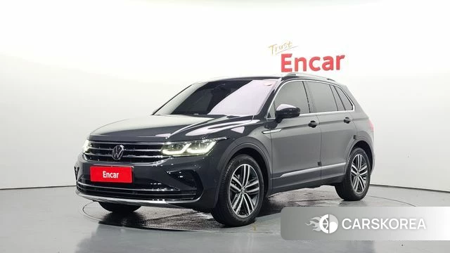 Volkswagen Tiguan second Generation 2023 Серый из Кореи