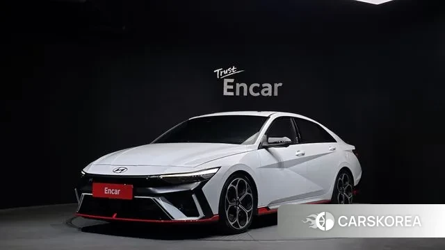 Hyundai The New Avante (CN7) 2024 Белый из Кореи