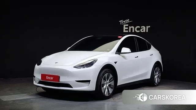 Tesla Model Y 2024 Белый из Кореи