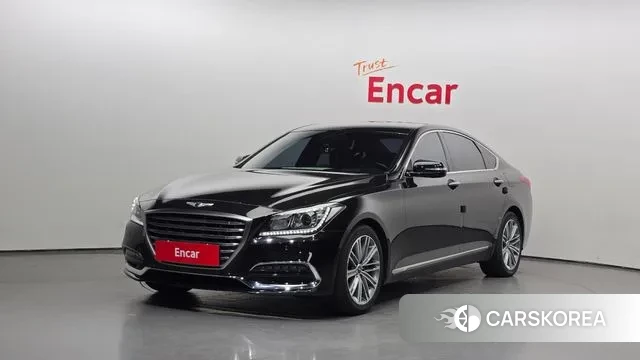 Genesis G80 2018 Черный из Кореи