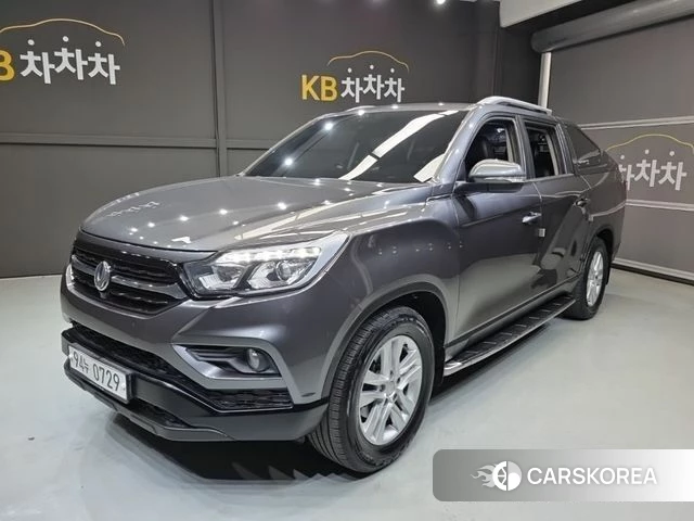 Ssangyong Rexton Sports 2018 Серый из Кореи
