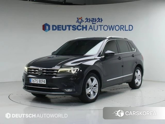 Volkswagen Tiguan second Generation 2020 Серый из Кореи