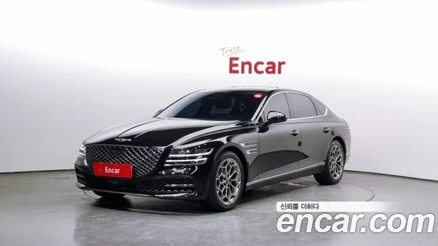 Genesis G80 (RG3) 2021 Черный из Кореи