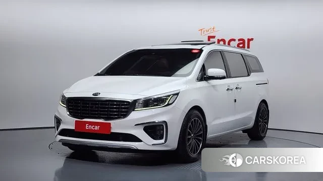 Kia The New Carnival 2018 Белый из Кореи