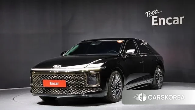 Hyundai Grandeur Hybrid (GN7) 2023 Черный из Кореи