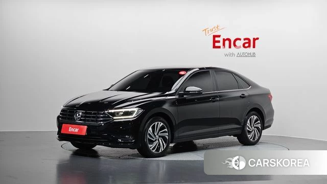 Volkswagen 7th Generation of Jetta 2021 Черный из Кореи