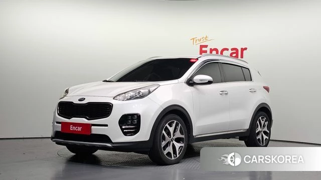 Kia Sportage 4th Generation 2018 Белый из Кореи