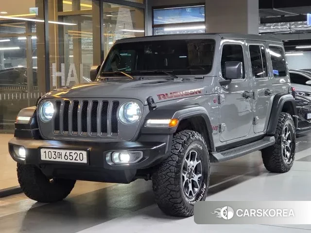 Jeep Wrangler (JL) 2022 Серебристо-серый из Кореи