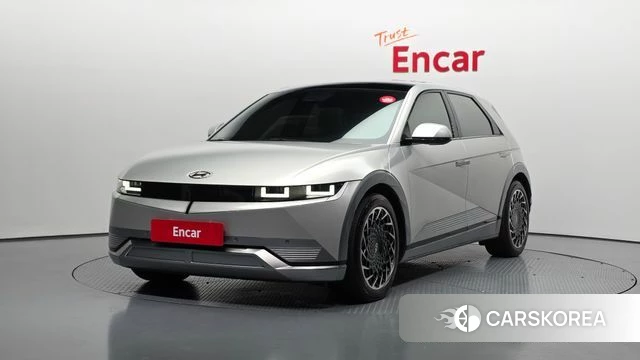 Hyundai Ionic 5 2021 Серебристо-серый из Кореи