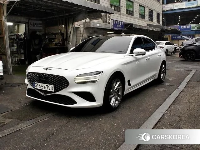 Genesis The New G70 2021 Белый из Кореи