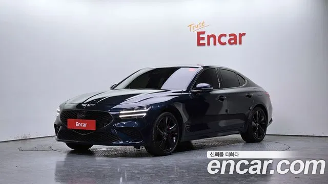 Genesis The New G70 2022 Синий из Кореи