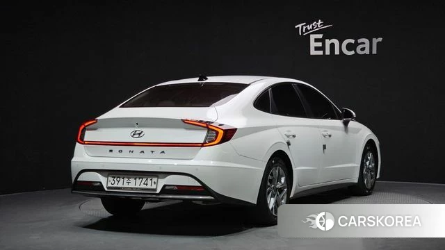 Hyundai Sonata (DN8) 2019 Белый из Кореи
