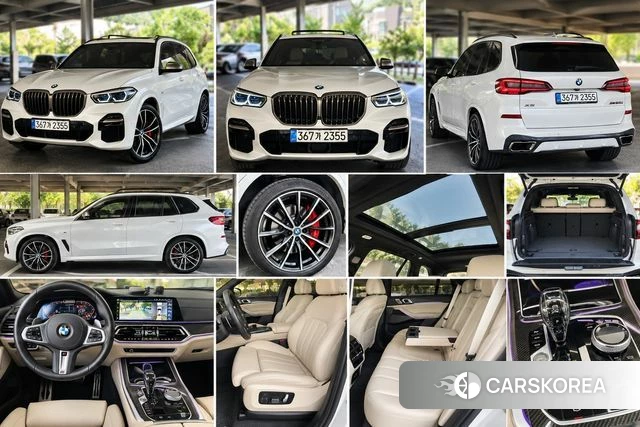 BMW X5 (G05) 2022 Белый из Кореи