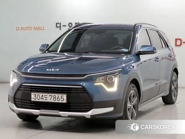 Kia Di Ol Nu Niro 2022 Синий из Кореи