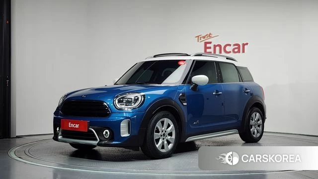 Mini Cooper D Countryman 2021 Синий из Кореи