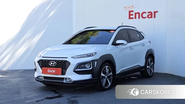 Hyundai Kona 2018 Белый из Кореи