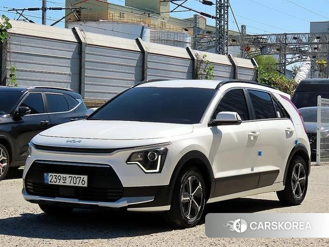 Kia Di Ol Nu Niro 2023 Белый из Кореи