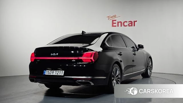 Kia The New K9 2nd generation 2021 Черный из Кореи