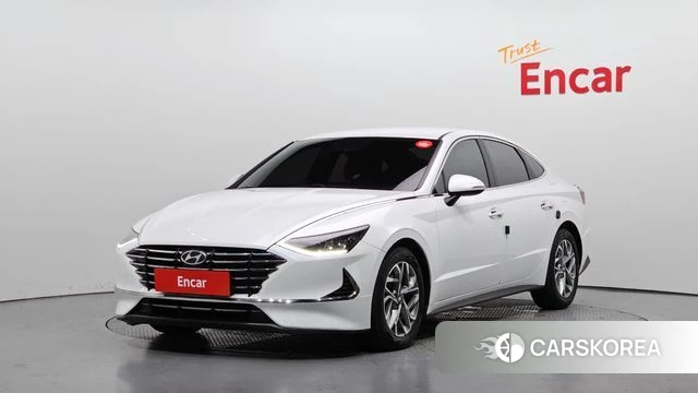 Hyundai Sonata (DN8) 2020 Белый из Кореи