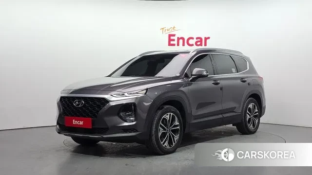 Hyundai Santa Fe TM 2019 Серый из Кореи