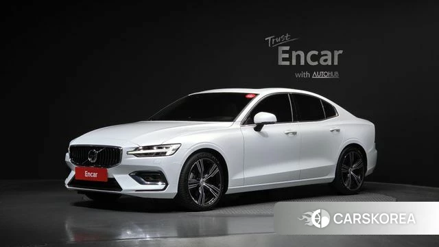 Volvo S60 3rd generation 2021 Белый из Кореи