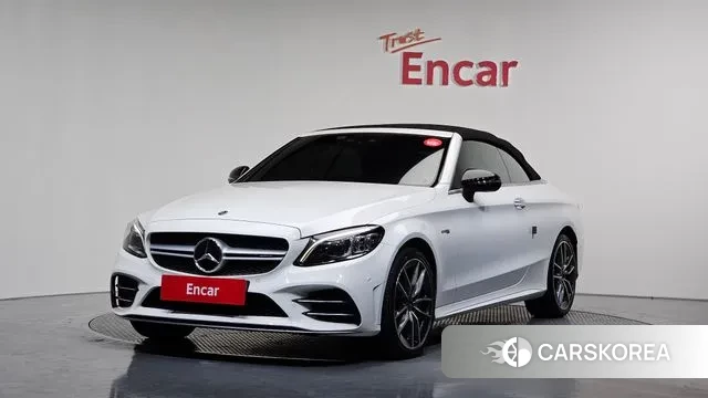 Mercedes-Benz C-Class W205 2019 Белый из Кореи