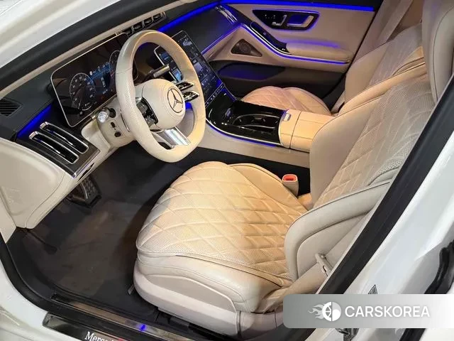 Mercedes-Benz S-Class W223 2022 Белый из Кореи