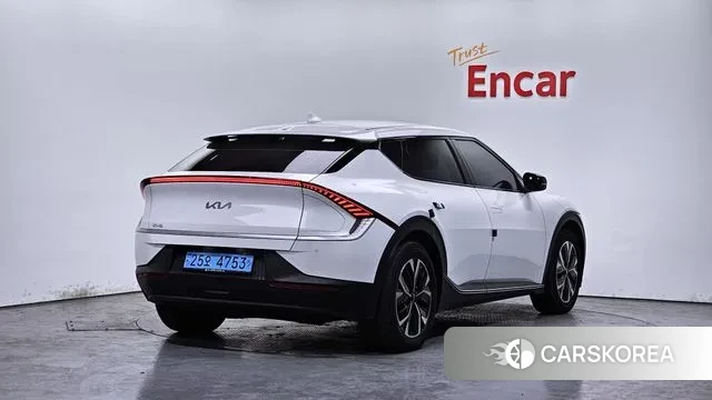 Kia EV6 2022 Белый из Кореи