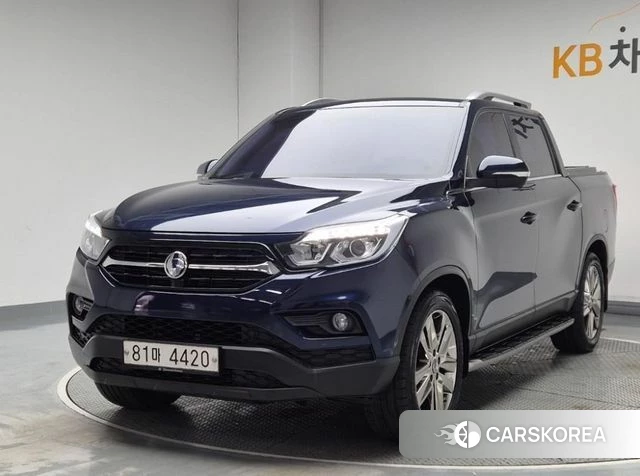 Ssangyong Rexton Sports 2018 Синий из Кореи