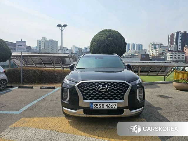 Hyundai Palisade 2021 Черный из Кореи