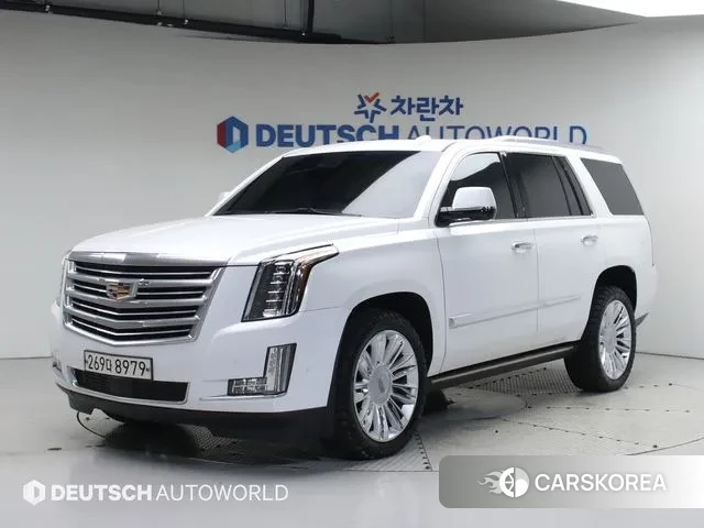 Cadillac Escalade 2019 Белый из Кореи