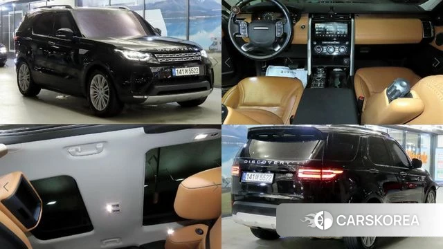 Land Rover Discovery 5 2018 Черный из Кореи
