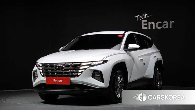 Hyundai Tucson (NX4) 2021 Белый из Кореи