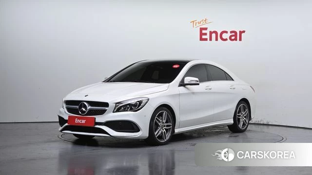 Mercedes-Benz CLA-Class C117 2018 Белый из Кореи