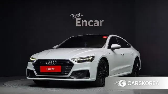 Audi A7 (4K) 2021 Белый из Кореи