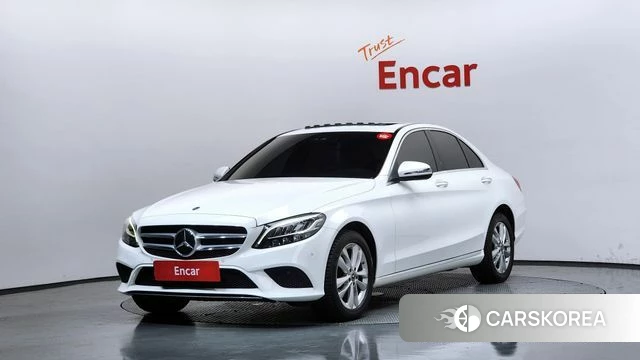 Mercedes-Benz C-Class W205 2020 Белый из Кореи