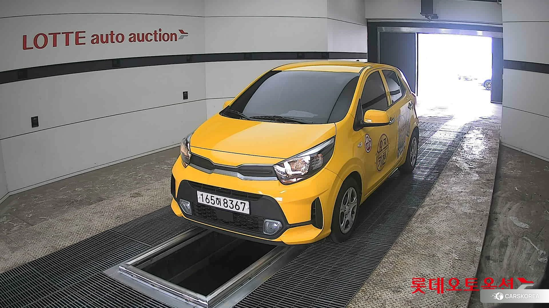 Kia Morning 2022 Clear White из Кореи