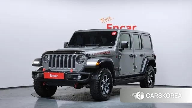Jeep Wrangler (JL) 2021 Серебристо-серый из Кореи