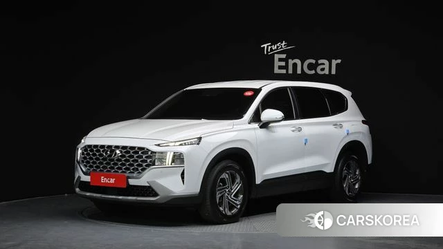 Hyundai The New Santa Fe 2021 Белый из Кореи