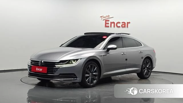 Volkswagen Arteon 2020 Серебристо-серый из Кореи