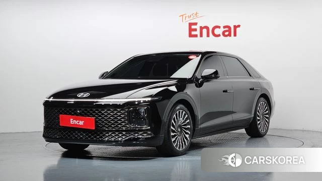 Hyundai Grandeur (GN7) 2023 Черный из Кореи
