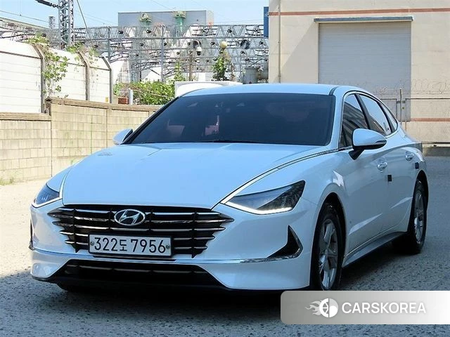Hyundai Sonata (DN8) 2019 Белый из Кореи