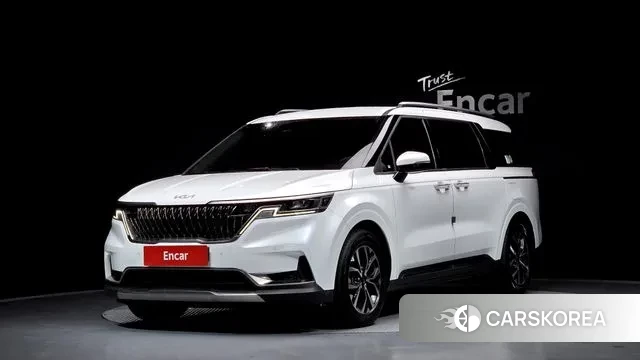 Kia Carnival 4th generation 2022 Белый из Кореи